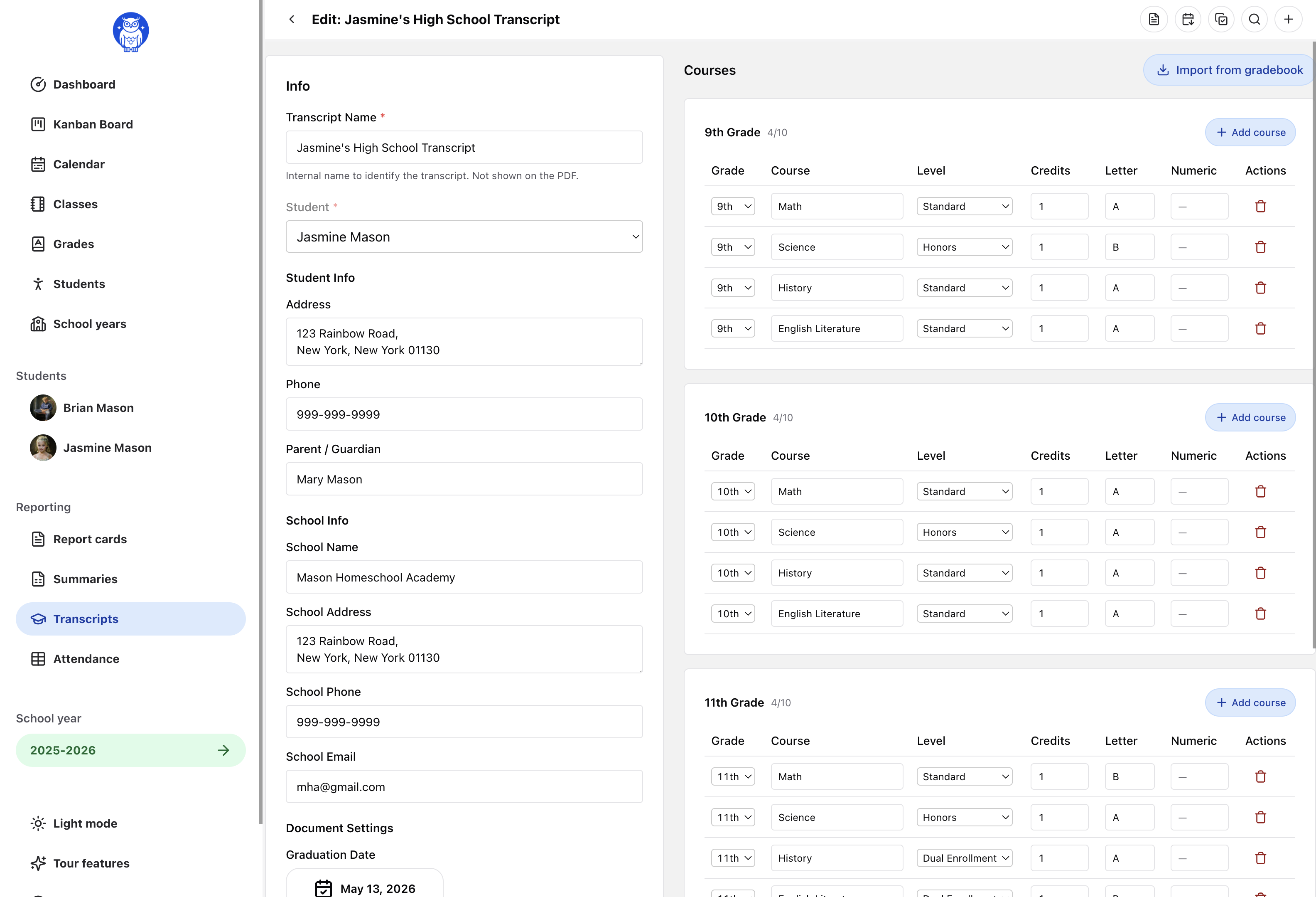 Product screenshot