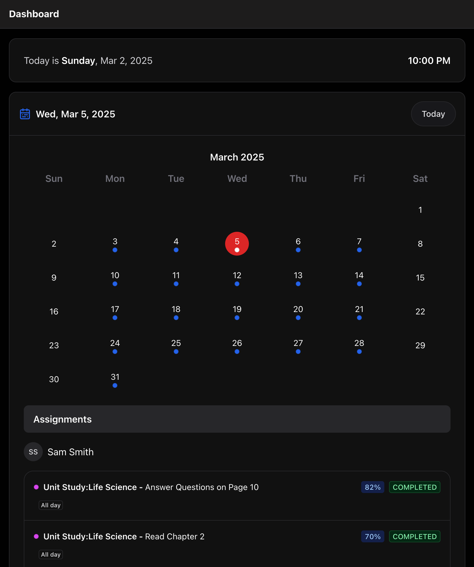 Planning without dates with the Flex Planner